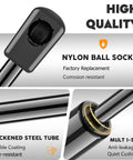 Rear Window Glass Lift Supports Struts Gas Springs Shocks For Ford Escape 2001 2007 And Mercury Mariner 2005 2007 Replacement SG304045 4369 with nylon ball socket and thickened steel tube.