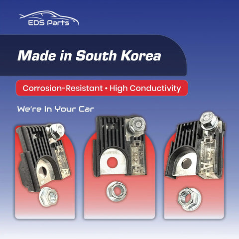 Beefy 150 Amp Battery Fuse Replacement For Hyundai And Kia Vehicles Main Alternator Fuse For Elantra Sonata Tucson Forte Optima Sorento And More Today shown with included nuts