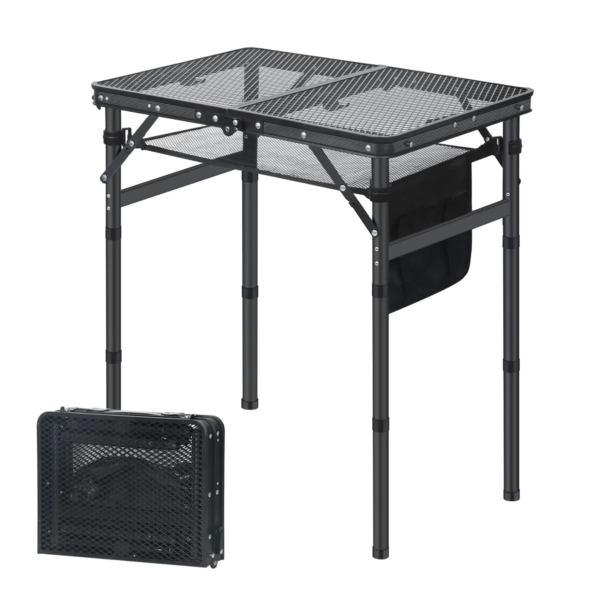 Small Folding Grill Table for Camping, BBQ & Cooking ✓
