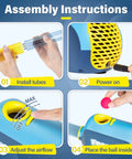 Assembly steps for Air Aerodynamics STEM Toy For Kids 3 Plus Hands On STEM Kits For Home School And Classroom Learning Building Toys