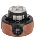 Camera Hand Grip Side Handle With 360 Degree Rotation for DSLR and Mirrorless Cages, aluminum alloy wooden grip detail