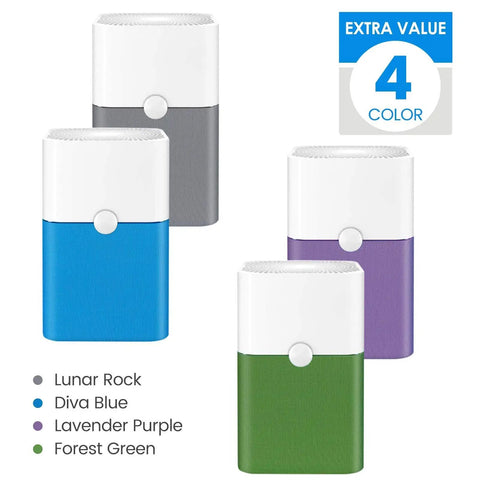 4 Pack 211 Plus Replacement Washable Prefilters For 211 Plus Air Purifier, Helps Stop Pollen Dust Pet Dander From Reaching Main Filter, Easy To Install, Reusable And Simple To Clean, Colors Include Lunar Rock Diva Blue Lavender Purple Forest Green
