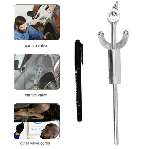 DIY Auto Body Dent Repair Kit With Wheel Arch Marker And Iron Tool For Sheet Metal Restoration