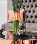 Cool Gold Finish Modern Resin Standing Monkey Table Lamp in living room, hand-carved UL-listed E26 base for home decor