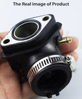 GY6 Carburetor Intake Manifold Pipe Replacement Fits 152QMI 157QMJ Engine For Chinese Scooters Mopeds ATVs Go Karts