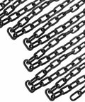 Built Tough Black Chain Link One Quarter Inch Twenty Foot Heavy Duty Hanging Chain for Plants Hammock Chair Porch Swing Gate Fence Outdoor Use