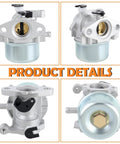 Carburetor For 6.75HP 190CC 675 Series Engine Compatible With Toro 22 Recycler Mower Craftsman TB230 Troy Bilt Lawn Mower