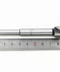 Heavy Duty Forstner Bit Set With Carbide Tips And High Speed Steel Shank 15mm with metric ruler for precise measurements.