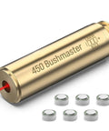 Laser Bore Sight For Rifle With Six Batteries Included, Red 635nm Class IIIa Laser, 5mW Output, Sighting Range 15 To 100 Yards
