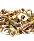 Grade 8 Bolt Bin Kit With Coarse Thread Fasteners Including Bolts Nuts Flat Washers And Lock Washers In One Quarter Inch Sizes
