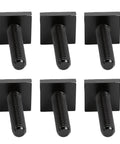 No Drill Install Heavy Duty Four Square Head T Slot Bolt Adapters For Roof Rack Crossbars Smooth Slide Fit Durable Hardware Kit black square head bolts