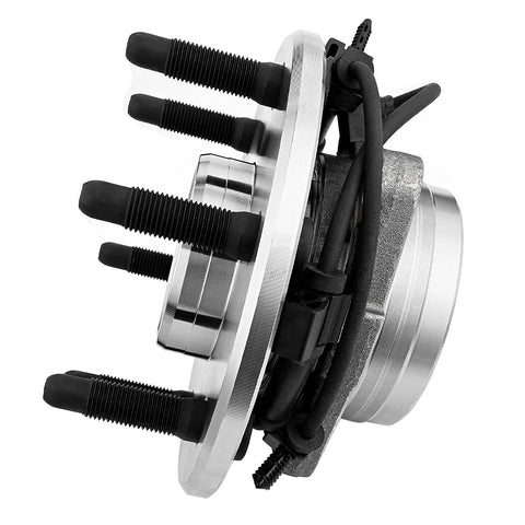 4WD Front Wheel Hub And Bearing Assembly Compatible With Cadillac Escalade EXT, Chevy Avalanche 1500, Express 2500, 6 Lug