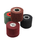 Get This Awesome Flap Wheel For Metalworking To Polish Stainless Steel And Aluminum Fast With High Finish And Long Durability For Removing Scratches And Achieving A Cool Mirror Effect On Copper Drums Without Wasting Time - assorted flap wheels in different sizes.