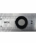 Three Pack 3/4 Inch Shower Head Gaskets And Washers To Filter Water Impurities Built To Create A No Leak Seal And Stop Leaks Fits 1/2 Inch Shower Heads Anti Clogging Stainless Mesh Filters Improve Water Flow on ruler