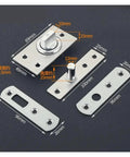 Beefy Heavy Duty Stainless Steel Pivot Hinge For Wood Doors Up And Down Murphy Door Systems Built To Last With Smooth Rotation And Easy Replacement Of Worn Hinges, 96mm plate