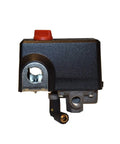 Air Compressor Pressure Switch CW218000AV For 135/175 PSI Systems, 4 Port Universal, 1/4 Inch Quick Disconnect, 1/4 FNPT Inlet, 120/240V front view