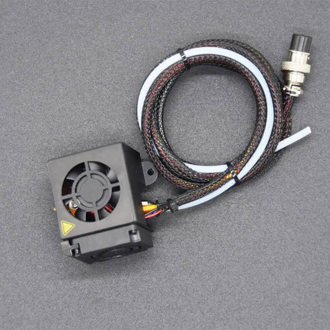 CR-10 Hotend Kit With MK8 Extruder Upgrade 0.4mm Nozzles Full Assembly with fan and cables for CR 10 10S S4 S5 easy install