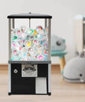 Kickass Heavy Duty Coin Vending Machine For Big Capsules, Built Like A Tank With 800 Coin Capacity, Installation Free Stand Alone Design, Crystal Clear Display Window, showcasing capsules inside a transparent container.