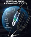 3 To 72V Automotive Test Light Circuit Tester For Quick Voltage Checks Wide Range Diagnostic Tool To Inspect Headlights Taillights Turn Signals Sockets Fuses And Electrical Circuits In Cars Trucks And Motorcycles, 140-inch extension