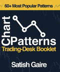 Cover of 'Everyday Chart Patterns For The Trading Desk A Grab And Go Pocket Guide' featuring chart graphic and text by Satish Gaire