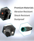 Throttle Grip For Talaria Sting MX3 MX4 MX5 Electric Dirt Bike 5Pin Twist Throttle Handle Premium Materials Abrasion Resistant