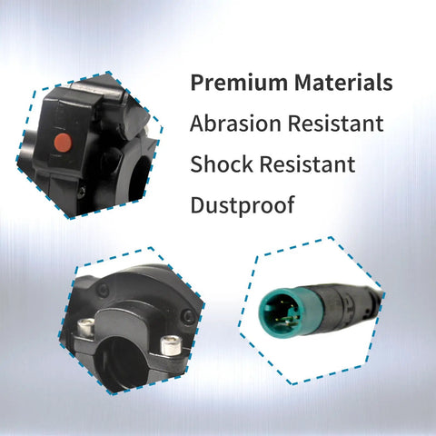 Throttle Grip For Talaria Sting MX3 MX4 MX5 Electric Dirt Bike 5Pin Twist Throttle Handle Premium Materials Abrasion Resistant