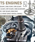 Camshaft Kit With Gaskets And Oil Seal For Lawn Tractors And Riding Mowers Replaces 84005207 793880 697110 795387 793583 792681 791942 795102 Includes 272475S Gasket With Fastening Screws Fits Toro LX426 And Other Common Engine Models, vertical engine install