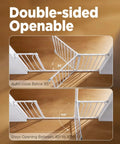 Adjustable 29.5 To 53.1 Inch Baby Gate For Stairs And Doorways 30 Inch Height Extra Wide Auto Close Safety Gate demonstration