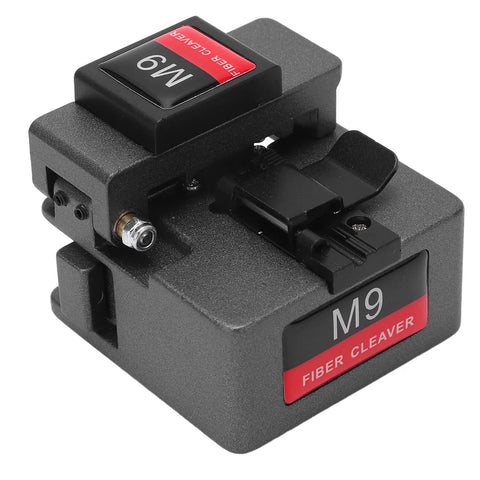 High Precise Optical Fiber Cleaver Automatic Knife Return 3 In 1 Tool For Cable Cutting Machine M9 with tungsten steel blade view from top