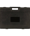 Rugged Plastic Carrying Case With Dope Foam Cushions, Flat Bottom Foam And Convoluted Lid, Made In USA, Textured Exterior With Beefy Latches