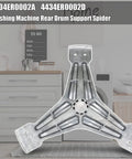 Washer Spinner Support and Rear Drum Spider Replacement for Kenmore and LG Washers against laundry background.