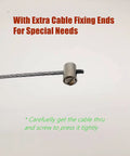 Stainless 71 Inch Throttle Cable For Go Kart Predator 212cc GX160 GX200 196cc 5.5hp 6.5hp Manco 8252 1390 ASW cable end fitting close-up