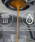 Three Stainless Steel Pressure Springs For Classic Espresso Machines 9 Bar 8 Bar Six Point Five Bar Replacement Kit with coffee extraction