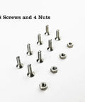 Fingerboard Maintenance Kit With Long Screwdriver And Dual Function Tool 8 Screws And 4 Nuts For Deck And Truck Mounting view