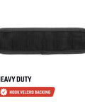 Tech Panel Small 2.5 By 9.5 Inch Universal Vehicle MOLLE Organizer For Pouches Clips And Gear Durable Denier 1000 Nylon