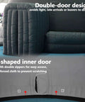 Portable Inflatable Planetarium Projection Dome Theater With Air Blower And PVC Floor Mat double-door design detail