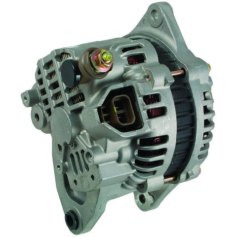New Replacement Alternator For Mazda 323 1.6L MX 3 1.6L Protege 1.5L And Miata 1.8L Fits 1994 1997 Models, side view