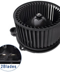 Top Shelf Hvac Heater Blower Motor Assembly Plug And Play Slick Swap For Chevrolet Bolt Ev And Bolt Euv Vehicles 2017 To 2023 Featuring Heavy Duty Heat Resistant Durability, showing motor with two blades.