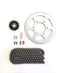 Heavy Duty 520 O Ring Drive Chain And Sprocket Kit For EN 650 Vulcan S Cafe ABS 2015 2024 with sprockets and chain layout