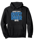 Canoe Paddler Cancels Plans Goes Paddling Humor Pullover Hoodie Black Eight Point Five Oz Classic Fit Sweatshirt front view