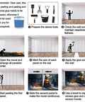 Step-by-step installation guide for Epic Steam Locomotive Wall Mural 3D Train Wallpaper, showing tools, preparation, and application tips.