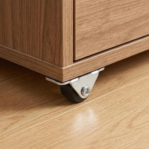 20Lots Furniture Casters, Bottom Mounted for Secure Installation on wooden furniture, featuring a cold rolled steel base.