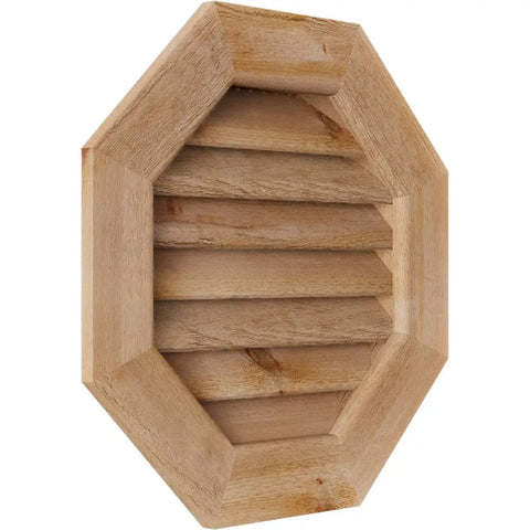 Western Red Cedar Outdoor Wood Panel With Screen, Rustic Collection Built Tough, Unfinished, 25W X 25H Inches, Rough Opening 20W X 20H