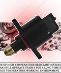 Black Idle Air Control Valve For Stable Engine Idle IAC Valve With Throttle Stepper Motor OEM 90380 10526 Replacement