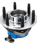 Front Wheel Bearing Hub Assembly With ABS Sensor Plug For Cadillac SRX 2004 2009 And Cadillac STS 2010 2011 Driver Or Passenger Side Bare Steel Direct Fit Replacement