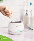 Ultrasonic Retainer Cleaner For Aligners Night Guards Dentures And Mouthguards Plus Jewelry Watches Glasses And Coins Deep Cleaning At 45000 Hz