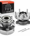 Beefed Up Pair Of Rear Wheel Bearing And Hub Assemblies For Mitsubishi Outlander 2007-2012, Outlander Sport, Lancer 5 Lug Hubs