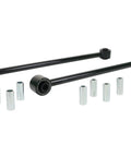Drop Right In Rear Lower Trailing Arm Bushing Rev 113 0002 Factory Direct Premium Black Suspension Upgrade with mounting sleeves.