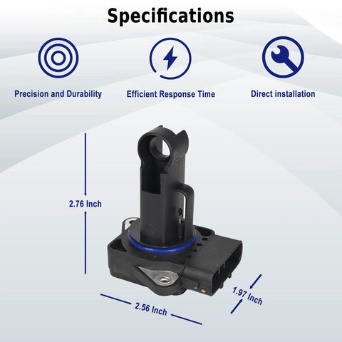 Plug And Play Drop In MAF Sensor Replacement 22204 22010 For Toyota Camry 2002 2006 Corolla 2003 2008 Highlander 2001 2010