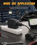 Pretty Slick AC To DC Car Adapter Turns Home Outlet Into 12V Cigarette Lighter Jack With Glowing LED Beacon Compact Portable Power Supply Fits Glove Box Sweet For Road Trips And Daily Commutes used to power GPS and phone charger.